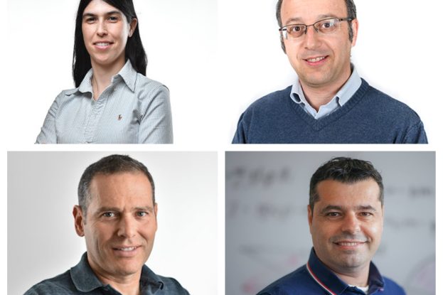 Prof. Yael Yaniv, Prof. Moti Freiman, Yonatan Prof. Savir, and Prof. Ron Kimmel
